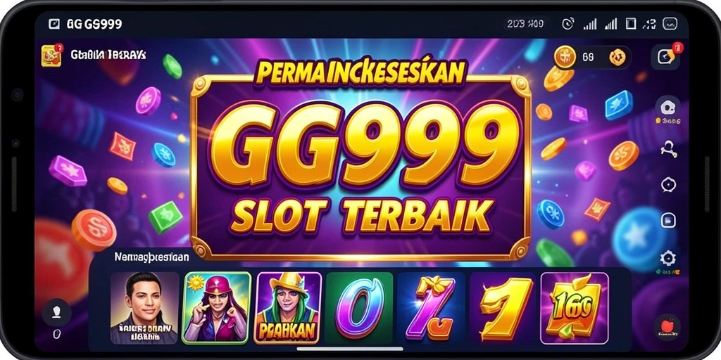 Tampilan seru gameplay Slot di GG999 dengan efek menarik.