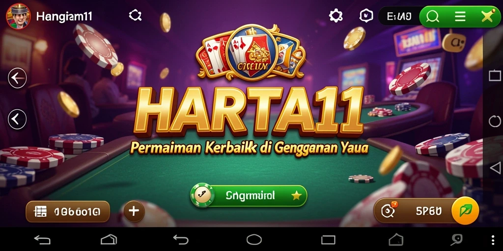 Screenshot HARTA11 menampilkan gameplay Kasino yang menarik dan penuh aksi.