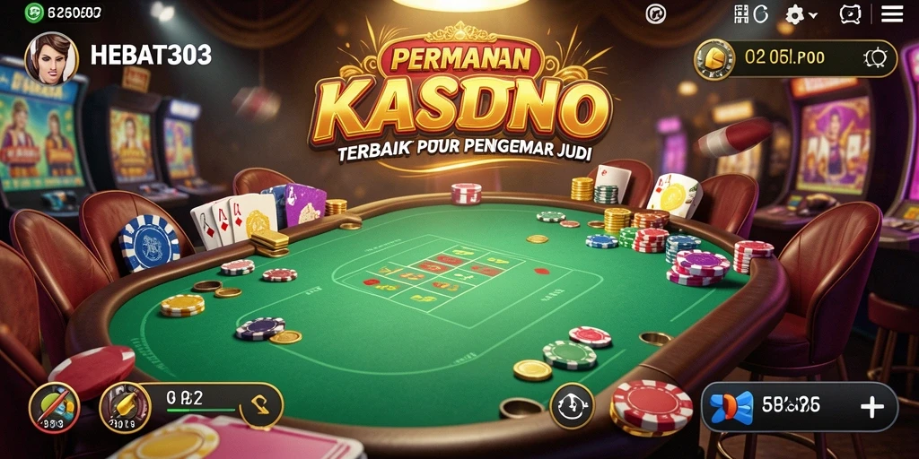 Tampilan gameplay HEBAT303 yang seru dan mengasyikkan di dunia Kasino.