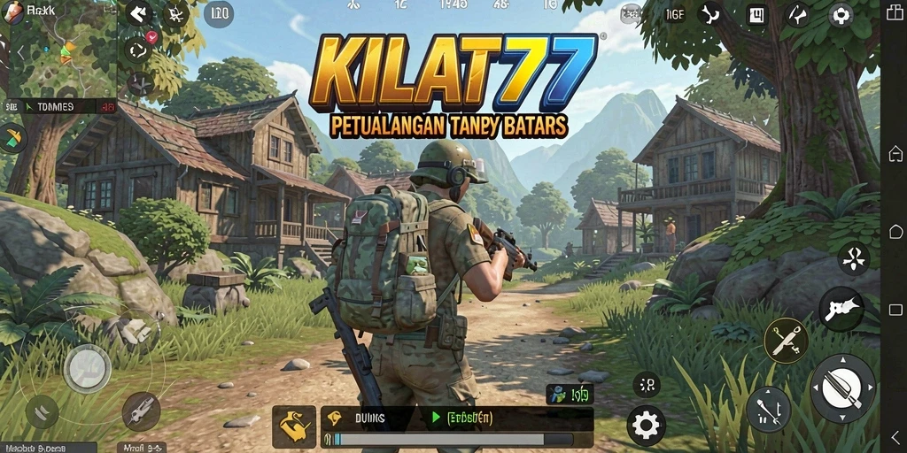 Gameplay KILAT77 menampilkan petualangan dalam dunia terbuka yang luas.