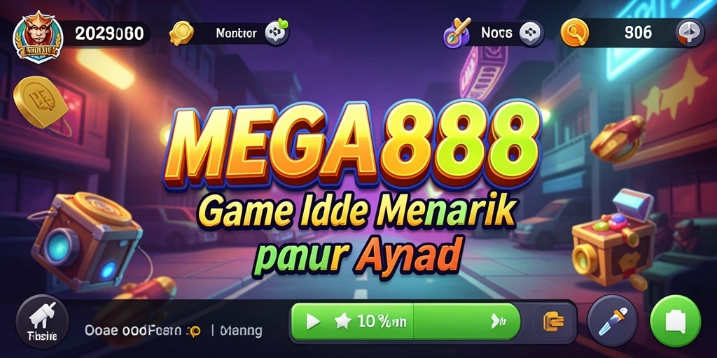 Gameplay MEGA888 yang santai dan mengasyikkan.