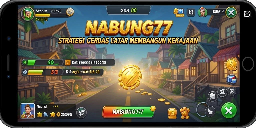 Tangkapan layar gameplay NABUNG77 menampilkan strategi cerdas meraih kemenangan.