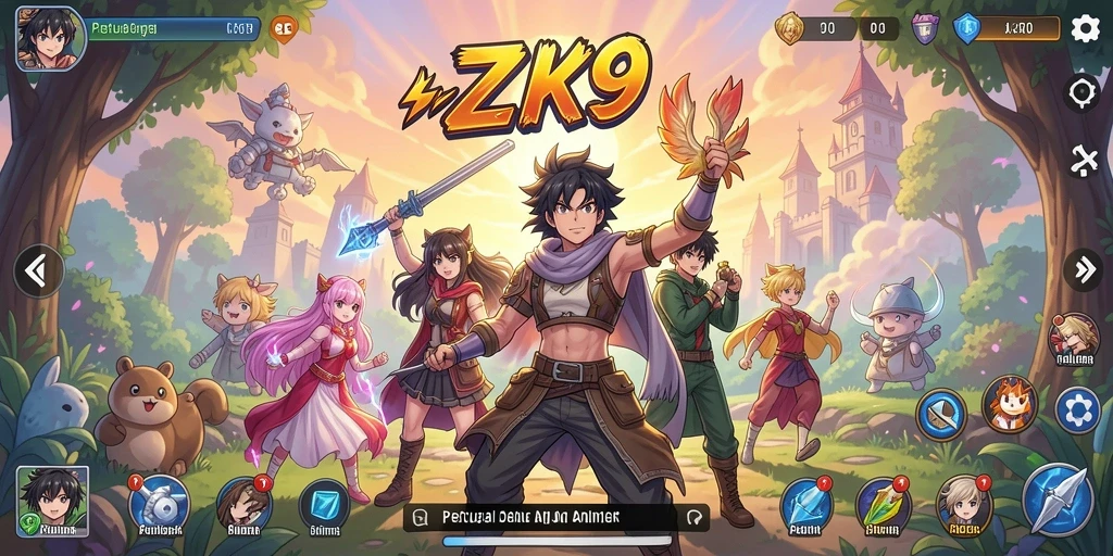 Tampilan gameplay ZK9 yang menarik dan penuh aksi.